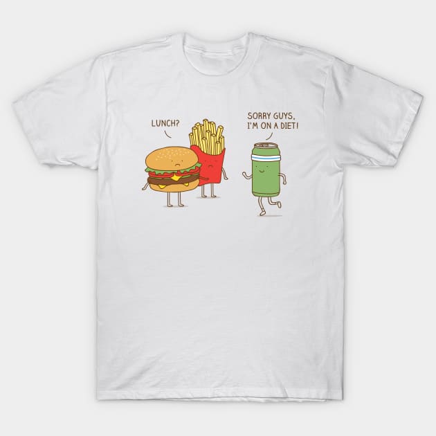 diet soda T-Shirt by milkyprint